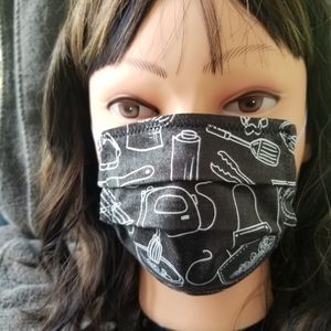 "Kitchen Warrior" style Face Mask  - Kids Size